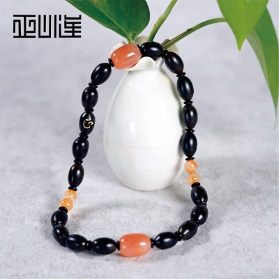 Non-Heritage Culture Zhengxin Lotus Seed Beads String Bracelet Crafts Pendant Buddha Beads Buddha Statue Educational Supplies Gift Temple Knot