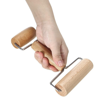 Manufacturers Produce Solid Wood Rolling Pin T-Type Flour Stick Dough Roller Rolling Pin Kitchen Daily Necessities