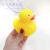 Yellow Chicken TPR Soft Rubber Light-Emitting Toy Small Yellow Duck with Light Standing Decompression Squeezing Toy Pull Flash New Strange