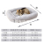 Square Doghouse Cathouse Amazon Small and Medium-Sized Dogs Autumn and Winter Warm Pet Bed Plush Pet Supplies