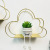 Internet Celebrity Nordic Ins Fengyunduo Golden Iron Storage Rack Living Room Bathroom Decoration Hanging Basket Desktop Storage