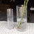 Glass Transparent Simple Modern Living Room Ice Flower Lucky Bamboo Water Bamboo Fashion Creative Dining Table Size Cylinder Vase