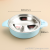 S86-bf0486 AIRSUN Plate Infant Water Injection Thermal Insulation Bowl Baby Kid Tableware Solid Food Bowl Compartment Plate