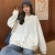   Sixi New Spring and Autumn Simple round Neck Sweater Cardigan Women Korean Style oose and azy Style Casual ong Sleeve Coat Women