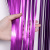 Creative Colorful Birthday Party Decorative Tassels Rain Silk Door Curtain Home Wedding Room Background Wall Layout Props Tinsel Curtain