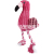 Pet Toy Flamingo Corn Velvet Bite-Resistant Molar Sounding Toy Pet Supplies in Stock Wholesale Factory Direct Sales