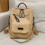 Foreign Trade Retro British Soft Leather Backpack Women's Bag 2021 New Travel Portable Korean Style Class Schoolbag Backpack