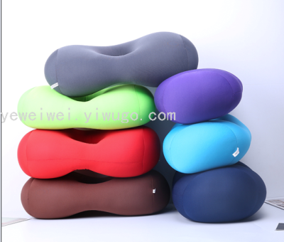 Foam Particles Filling Pillow Outdoor Travel Leisure Air Foam Multifunctional Foam Pillow