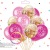 Cross-Border Hot Selling Factory Direct Sales 15PCS 1year old Happy Birthday Metallic Confetti Balloons Set