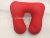 Foam Particles Filled Pillow Outdoor Travel Leisure Air Foam Double-Sided U-Shape Pillow