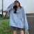   Sixi New Spring and Autumn Simple round Neck Sweater Cardigan Women Korean Style oose and azy Style Casual ong Sleeve Coat Women