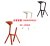 Couple Furniture Factory Direct Sales High Chair Hotel Chair Armchair Bar Chair