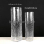 Glass Transparent Simple Modern Living Room Ice Flower Lucky Bamboo Water Bamboo Fashion Creative Dining Table Size Cylinder Vase