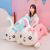Factory Direct Sales Big Eye Lying Rabbit Doll Plush Toy Soft down Cotton Rabbit Pillow One Piece Dropshipping Spot