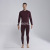 Men's Double-Sided Velvet Mid-Collar Thermal Underwear for Middle-Aged and Elderly Thin Half-Turtleneck Dralon Autumn Suit Winter