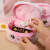 2021 New Cartoon Cosmetic Bag Children's Cute Big Eyes Plush Unicorn Large Capacity Portable Storage Bag