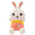 Soft Couple Strap Rabbit Ragdoll Doll Cute Bunny Doll Plush Toys Rabbit Pillow Can Be Sent on Behalf