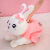 Factory Direct Sales Big Eye Lying Rabbit Doll Plush Toy Soft down Cotton Rabbit Pillow One Piece Dropshipping Spot