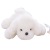 Factory Wholesale Long Hair Sitting Dog Doll Plush Toys Cute White Dog Ragdoll Pillow Can Be One Piece Dropshipping