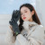 2021 Women's Winter Korean Style Fleece-Lined Driving Touch Screen Gloves Cycling Thermal and Windproof Cold-Proof Travel Gloves