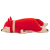 Wholesale Soft Fox Pillow Cartoon Three-Color Fox Doll Plush Toys down Cotton Long Pillow Factory Direct Sales