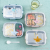 X10-6770 AIRSUN Stainless Steel Lunch Box Primary and Secondary School Students Compartment Insulation Lunch Box Can Add Hot Water Sealed Crisper