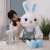 Soft Bunny Doll Plush Toys and Soft down Cotton Rabbit Long Pillow Children's Gift Factory Wholesale