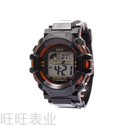 Hot Polit Spot Luminous Children Waterproof Cartoon Digital Multifunction Student Electronic Watch Sports Gift Watch