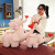 Soft Elephant Doll Plush Toys Love Angel Elephant Doll Decoration Cute Little Elephant Pillow in Stock