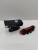 New USB Charging Bicycle Lamp Suit Headlight + Rear Lamp (Foreign Trade Supply)