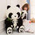 Cute Giant Panda Doll Plush Toys Mother and Child Panda Ragdoll Doll Large Pillow Factory Direct Sales Spot