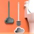 Mudu Cloud Toilet Brush No Dead Angle Household Toilet Brush Wall Hanging Long Handle Silicone Brush Internet Celebrity Toilet Brush