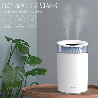New Colorful Aromatherapy Humidifier Factory Wholesale Home Indoor Large Capacity Desktop Spray Air Atomizer