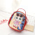2020 New Children's Bags Laser Cartoon Doll Shoulder Messenger Bag Personalized Colorful Transparent Pu Backpack Foreign Trade