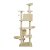 Factory Direct  Combination Double Nest More than Jumping Platform Large Cat Climbing Frame Plush Cloth Sisal Cat Villa