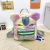 Autumn and Winter Children Plush Backpack Tide 2021 Fashion Embroidery Cartoon Ins Baby Girl Kindergarten Student Schoolbag