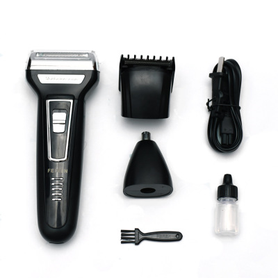 Three-in-One Multifunctional Shaver Shaver 6558 Shaver Hair Scissors Nose Hair Trimmer