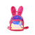 New Transparent Backpack Women's Korean-Style Fashion Laser Small Casual Backpack Bag Cartoon Travel Colorful Student Bag
