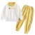 2021 Autumn New Children's Korean-Style Sweater Casual Pants Two-Piece Set for Girls Autumn Sports Suit Fashion