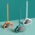 Mudu Cloud Toilet Brush No Dead Angle Household Toilet Brush Wall Hanging Long Handle Silicone Brush Internet Celebrity Toilet Brush