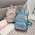 New Personalized Unicorn Backpack Sequin Backpack Cartoon Cute Children's Bag Kindergarten Baby's Backpack Fashion