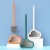 Mudu Cloud Toilet Brush No Dead Angle Household Toilet Brush Wall Hanging Long Handle Silicone Brush Internet Celebrity Toilet Brush