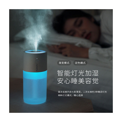 New Car Humidifier Office Household Desk Air Purification Night Light Atomizer Gift Factory in Stock Cross-Border