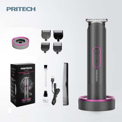 Pritech Cross-Border New Electric Hair Clipper Electric Clipper Amazon Waterproof USB Rechargeable Shaving Head Electrical Hair Cutter