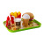 Children Play House Simulation Food Hamburger Biscuit French Fries Cake Hot Dog Cone Girl Kitchen Slicer Toys