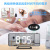 2021new Radio Projection Clock Large Screen LED Display Electronic Clock Creative Mirror Alarm Clock Desk Clock