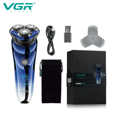 VGR V-305 washable shaver waterproof IPX7 for men electric beard razor