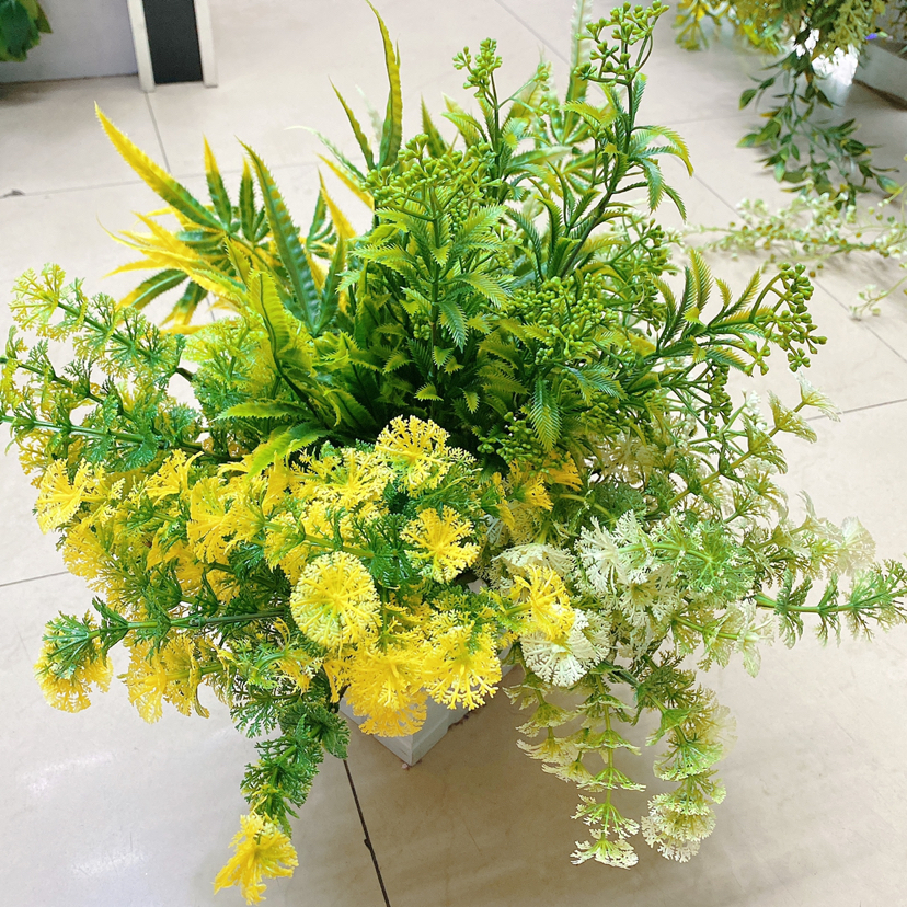 厂家直销仿真植物 植物塑料花居家装饰摆饰摆件盆景盆栽