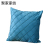 Cross-Border Pillow Solid Color Velvet Plaid Pillow Cover Home Couch Pillow Bedside Cushion Short-Plush Cushion H