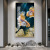 High Quality Modern HD Goldfish Crystal Porcelain Wall Decorative Painting Living Room Corridor Wall Decoration Art